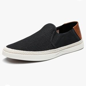 Bruno Marc Men's Loafers Slip-on Casual Shoes Sneakers, Black Size 8.5